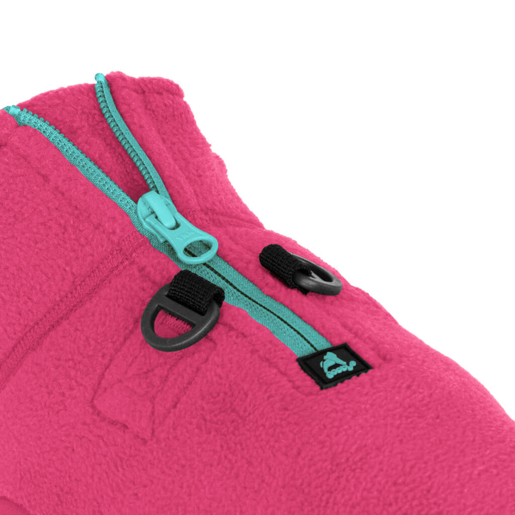 Half Zip Up Fleece Vest from Gooby