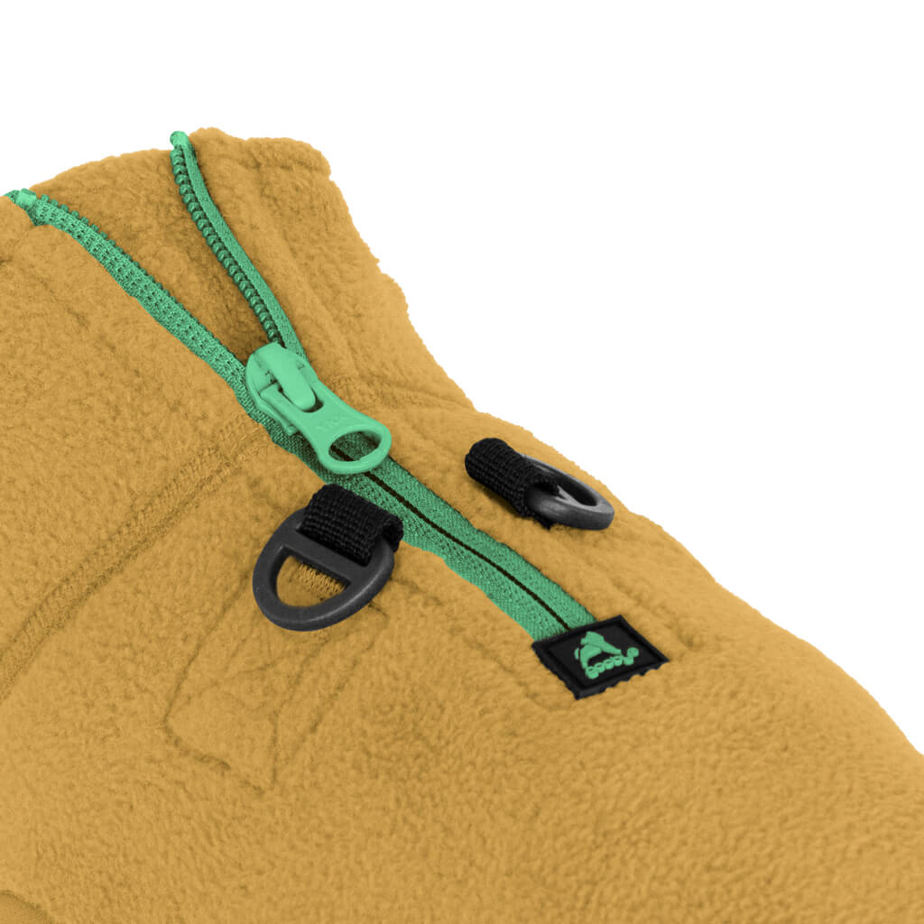 Half Zip Up Fleece Vest from Gooby
