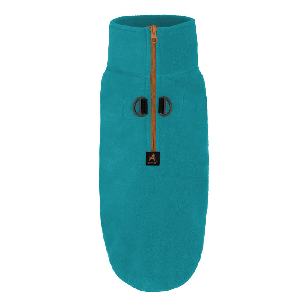 Half Zip Up Fleece Vest from Gooby