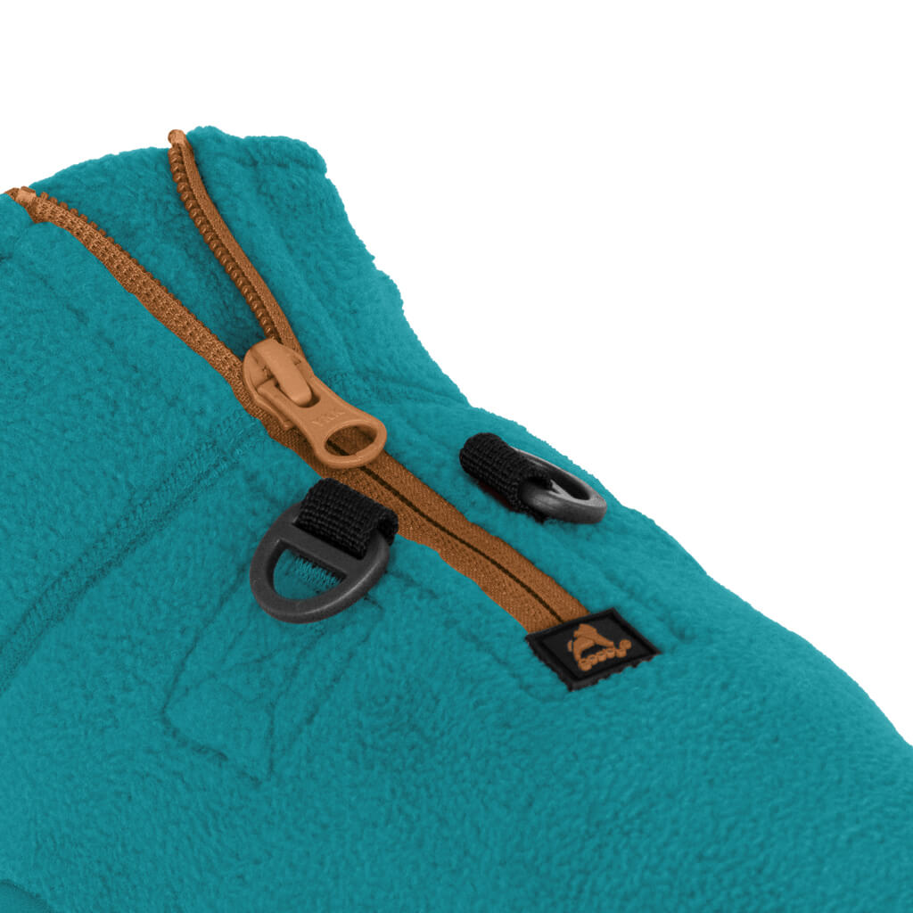 Half Zip Up Fleece Vest from Gooby