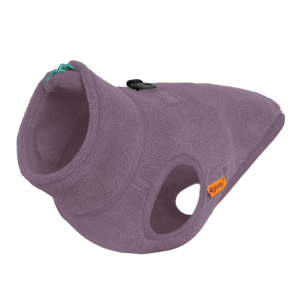 Half Zip Up Fleece Vest from Gooby