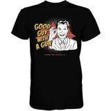 Good Guy With A Gun Comic Men's T-Shirt From Combat Iron Apparel
