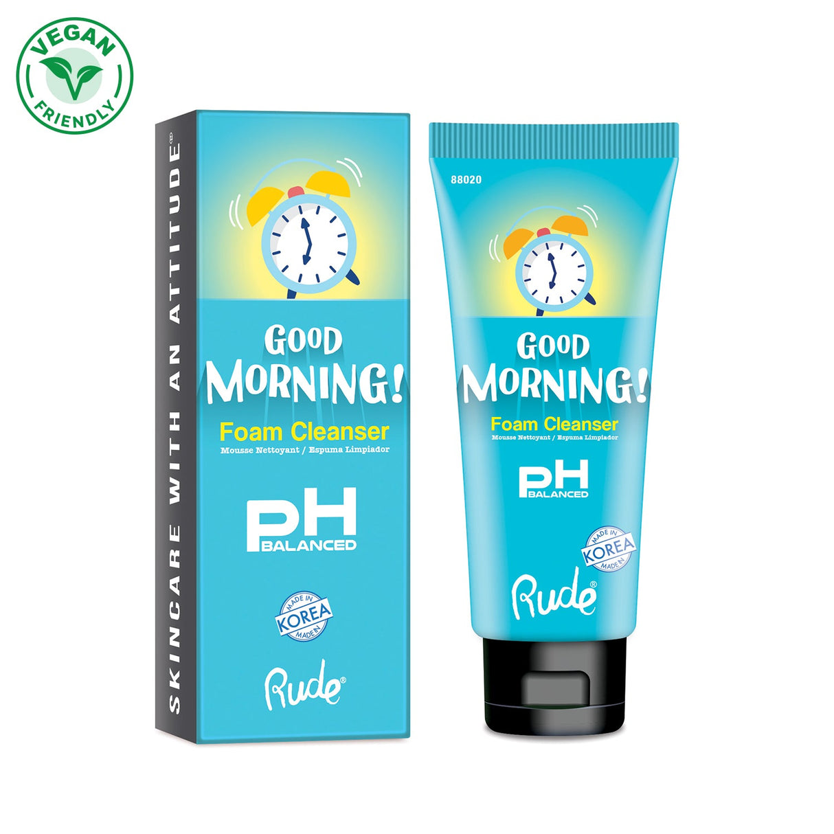 Good Morning! Foam Cleanser from Rude Cosmetics