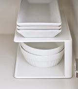 Two-Tier Cabinet Organizer - Steel from Yamazaki Home