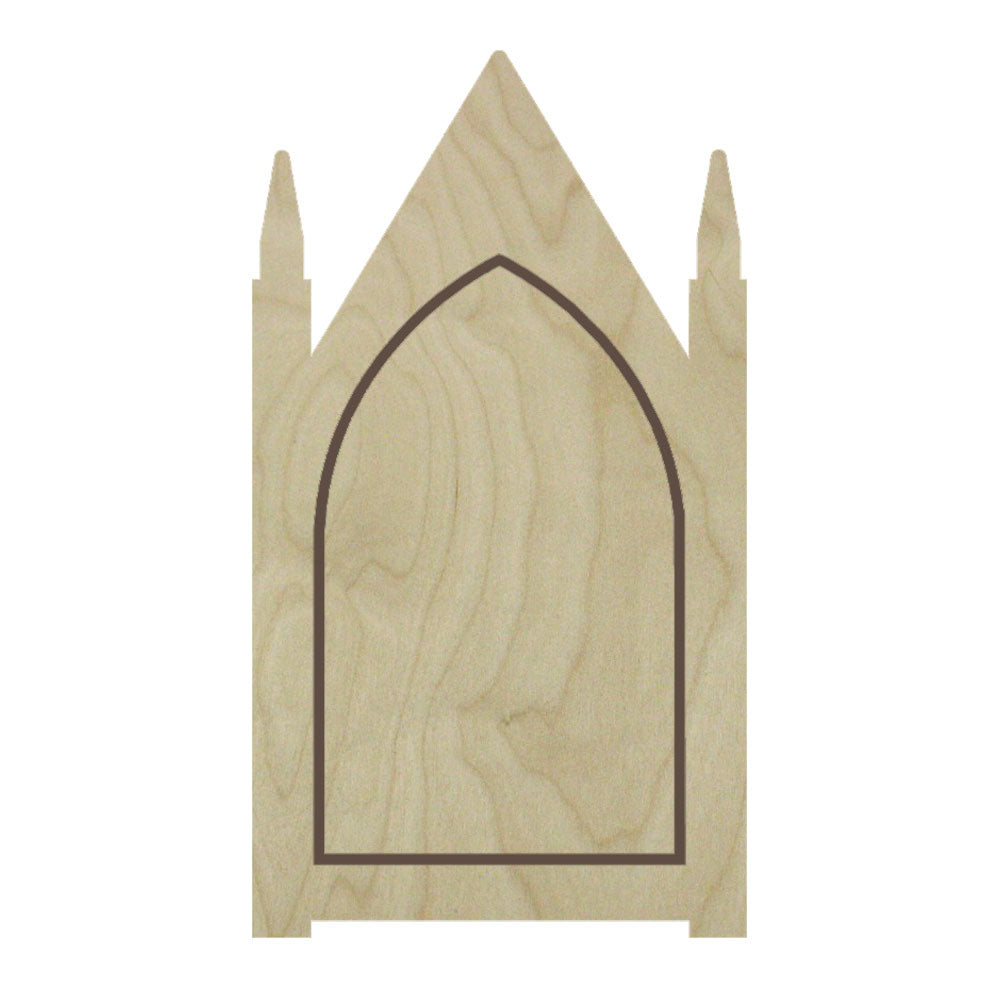 Trekell Gothic Steeple Floater Panel - Wooden Painting Canvas + Frame from Trekell Art Supplies