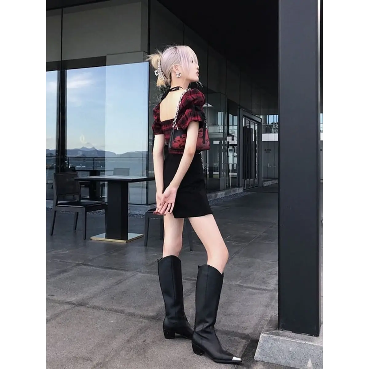 Gothic Harajuku Crop T-shirts From Kawaii Stop