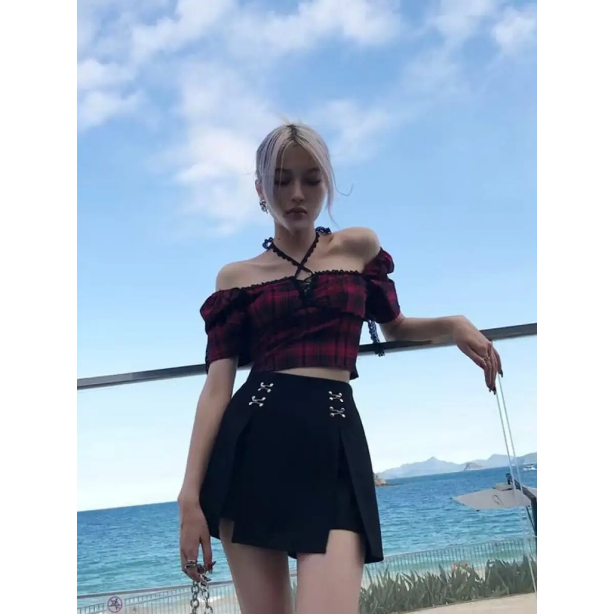Gothic Harajuku Crop T-shirts From Kawaii Stop