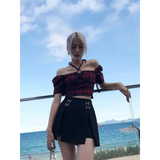 Gothic Harajuku Crop T-shirts From Kawaii Stop