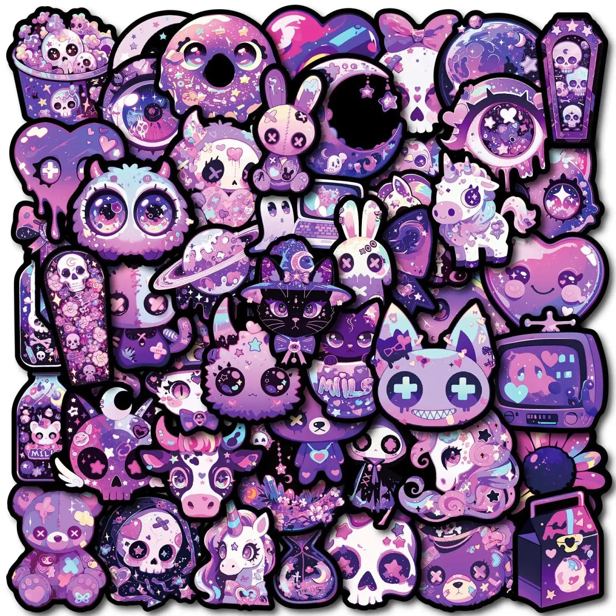 Gothic Horror Stickers Set from Kawaii Stop