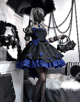 Dark Victorian Gothic Lolita Rose Dress From Kawaii Stop