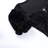 Gothic Velvet Dress From Kawaii Stop