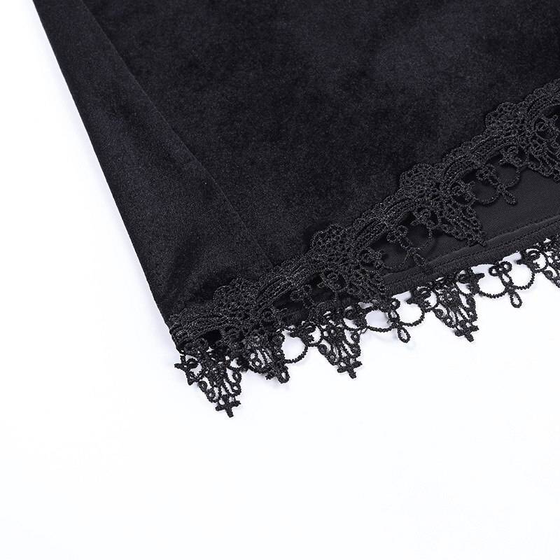 Gothic Velvet Dress From Kawaii Stop