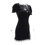 Gothic Velvet Dress From Kawaii Stop