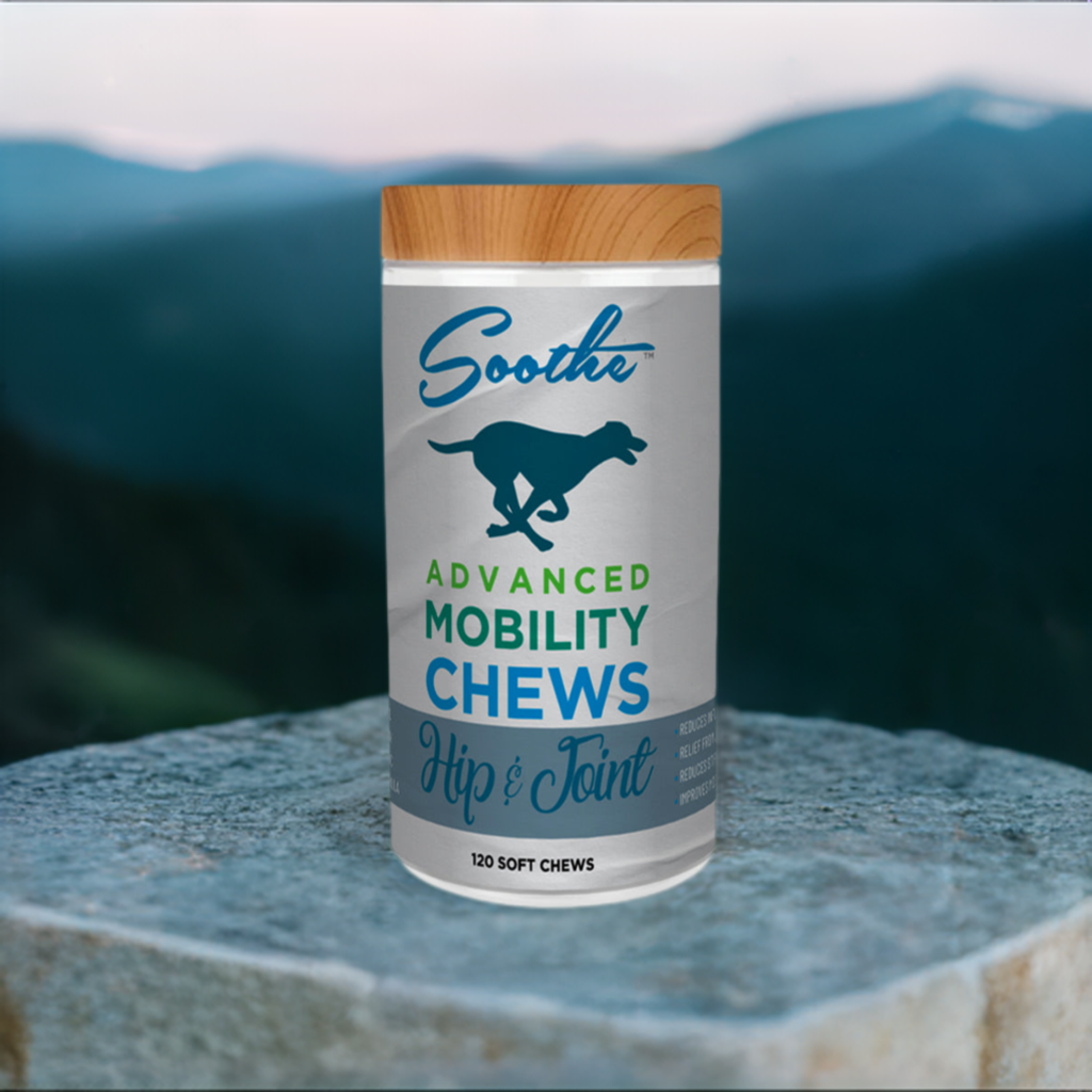 Soothe Advanced Mobility Chews for Senior Dogs From buddyrest.com
