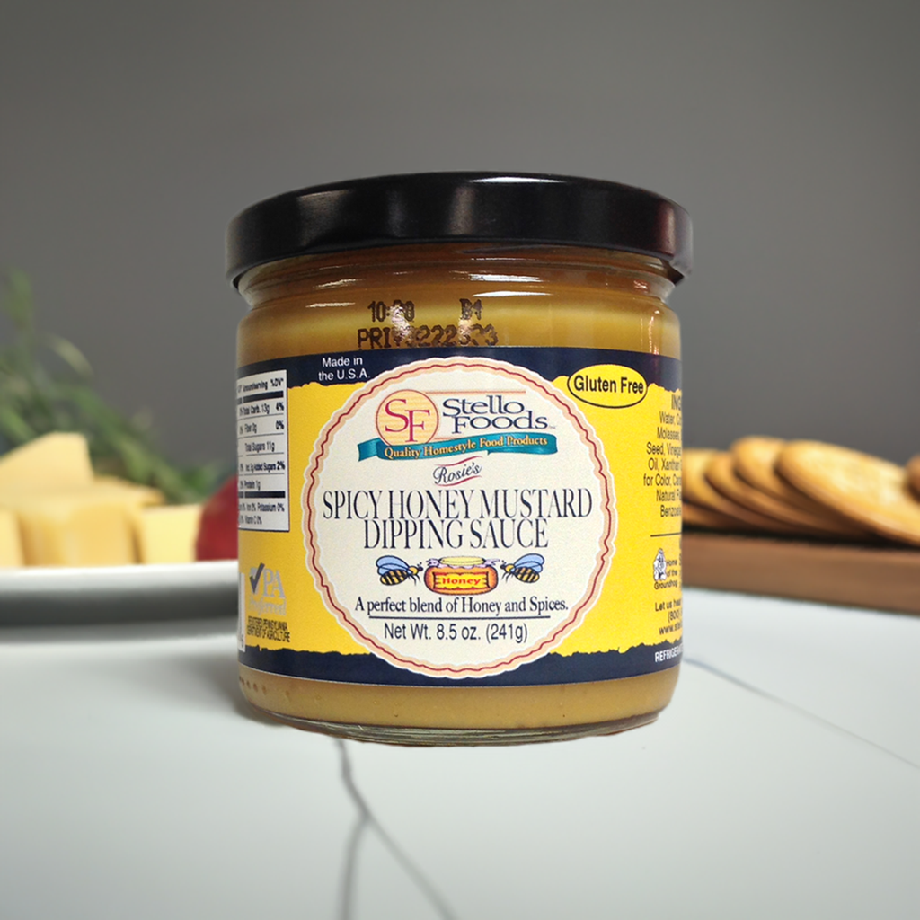 Stello Foods - Rosie's Spicy Honey Mustard Dipping Sauce 7.75 oz from Stello Foods