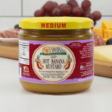 Stello Foods - Rosie's Hot Banana Pepper Mustard 13 oz From Stello Foods