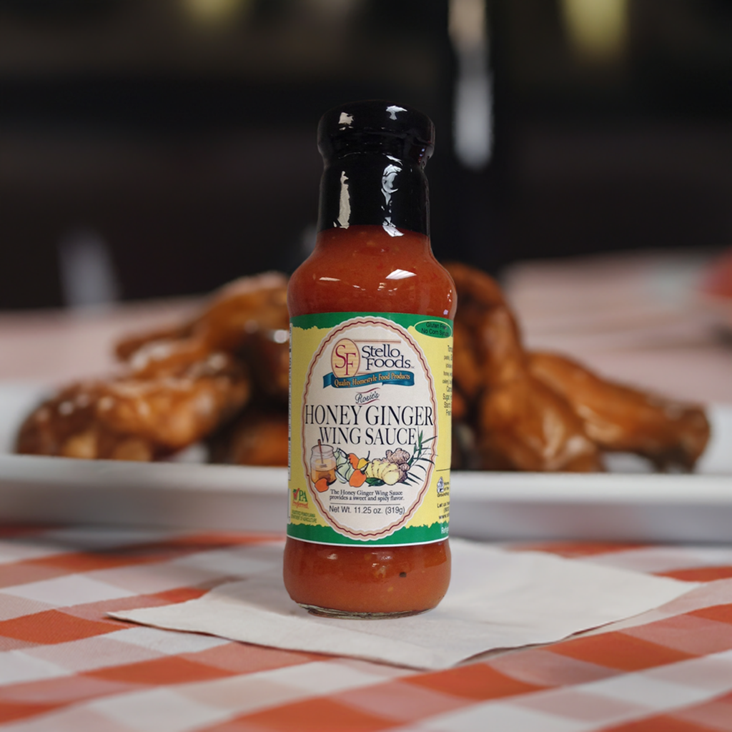 Stello Foods - Rosie's Honey Ginger Wing Sauce 11.25 oz from Stello Foods