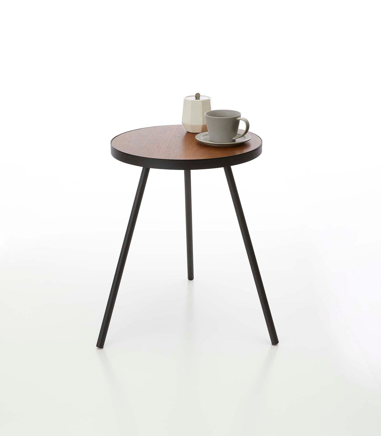 Side Table (20" H)  - Steel + Wood from Yamazaki Home