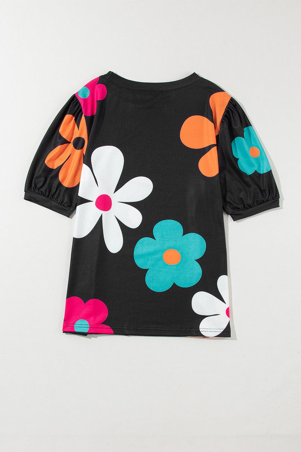 Black and White Floral Tee from MsDressly