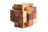 The Grandfather Burr Puzzle - 18 piece burr puzzle from Kubiya Games
