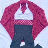 Granny Square Cardi Crochet Pattern from Darn Good Yarn