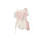 Graphic Print Y2K T-Shirt – Harajuku Vintage Aesthetic From Kawaii Stop
