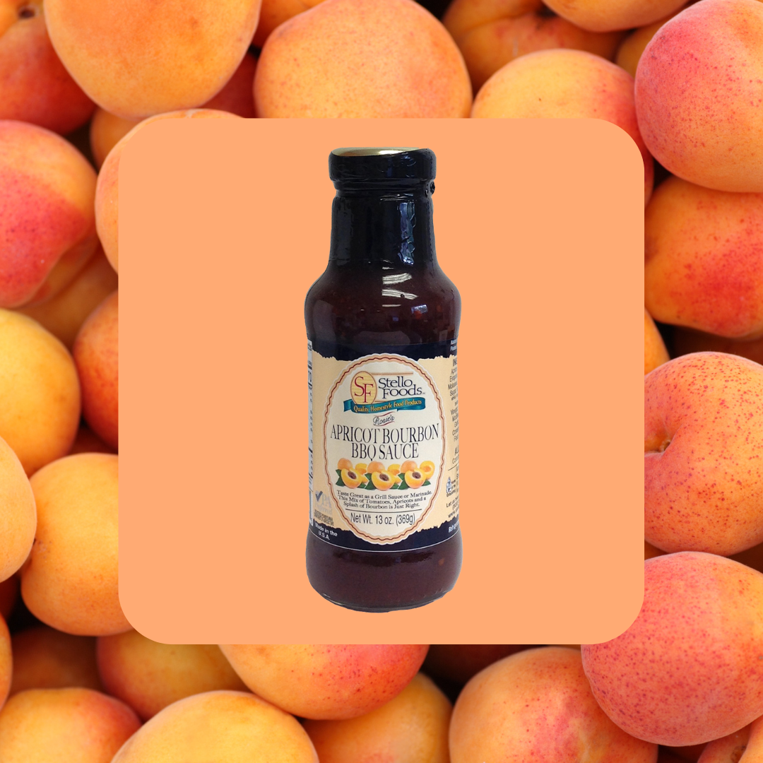 Stello Foods - Rosie's Apricot Bourbon BBQ Sauce 13 oz From Stello Foods