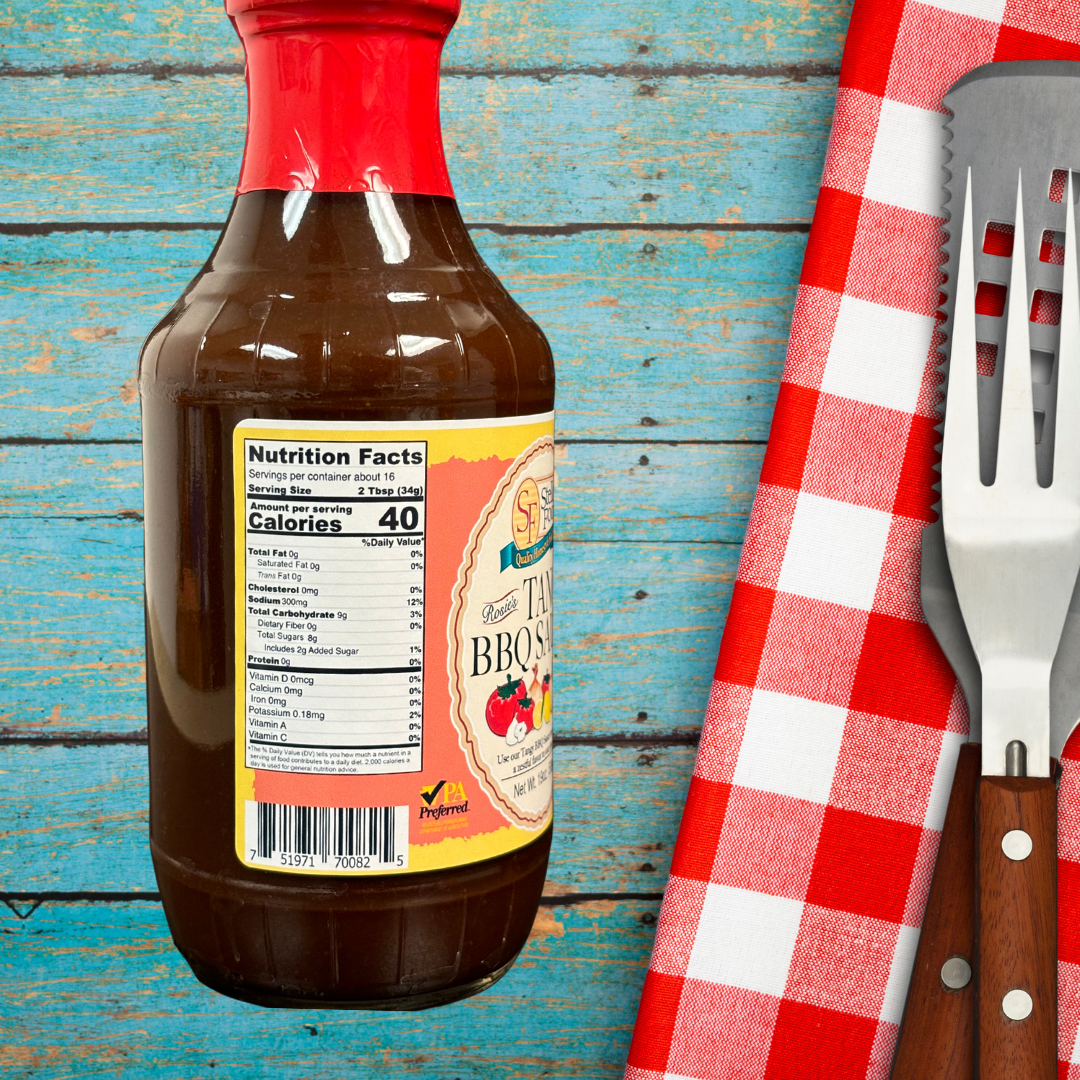Stello Foods - Rosie's Tangy BBQ Sauce 19 oz from Stello Foods