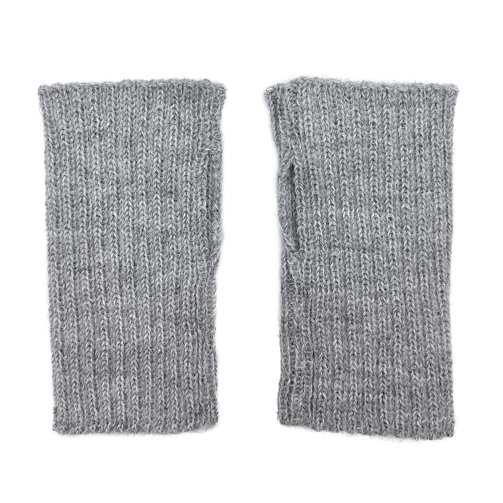 Gray Minimalist Alpaca Gloves from SLATE + SALT