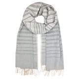 Ethiopia Handloom Wrap Scarf from SLATE + SALT