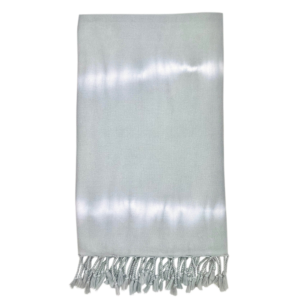 Gray Tie Dye Turkish Beach Towel from SLATE + SALT