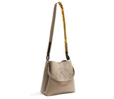 Tabitha - Grey Bucket Bag from Gunas New York