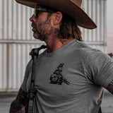 George Washington: Heard You B*tches Needed Another Revolution Men's T-Shirt From Combat Iron Apparel