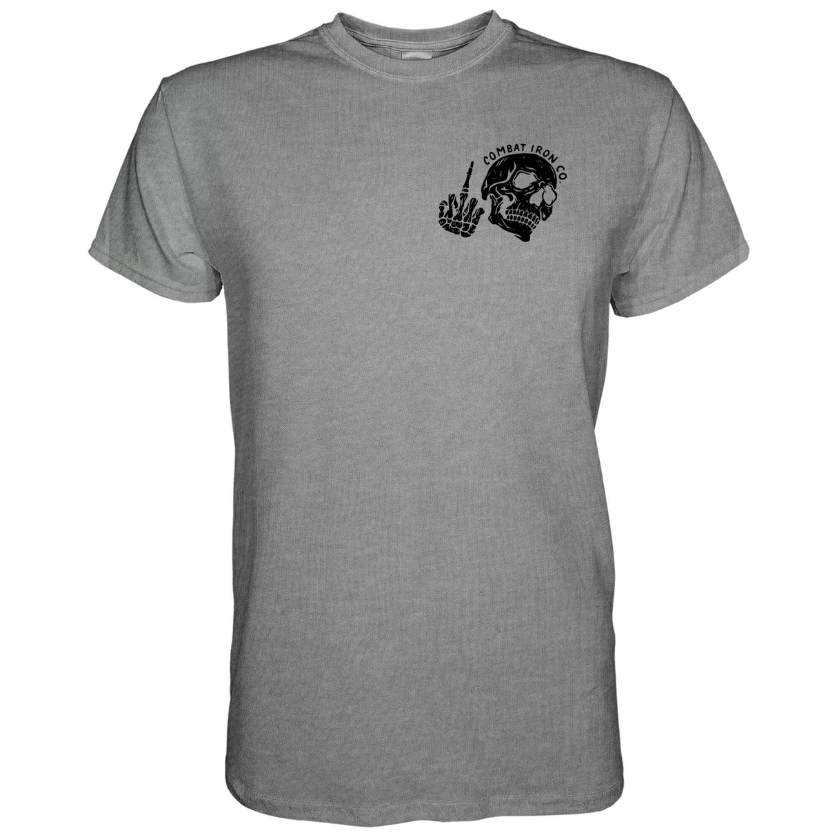 Fuck What They Think Skull Men's T-Shirt From Combat Iron Apparel