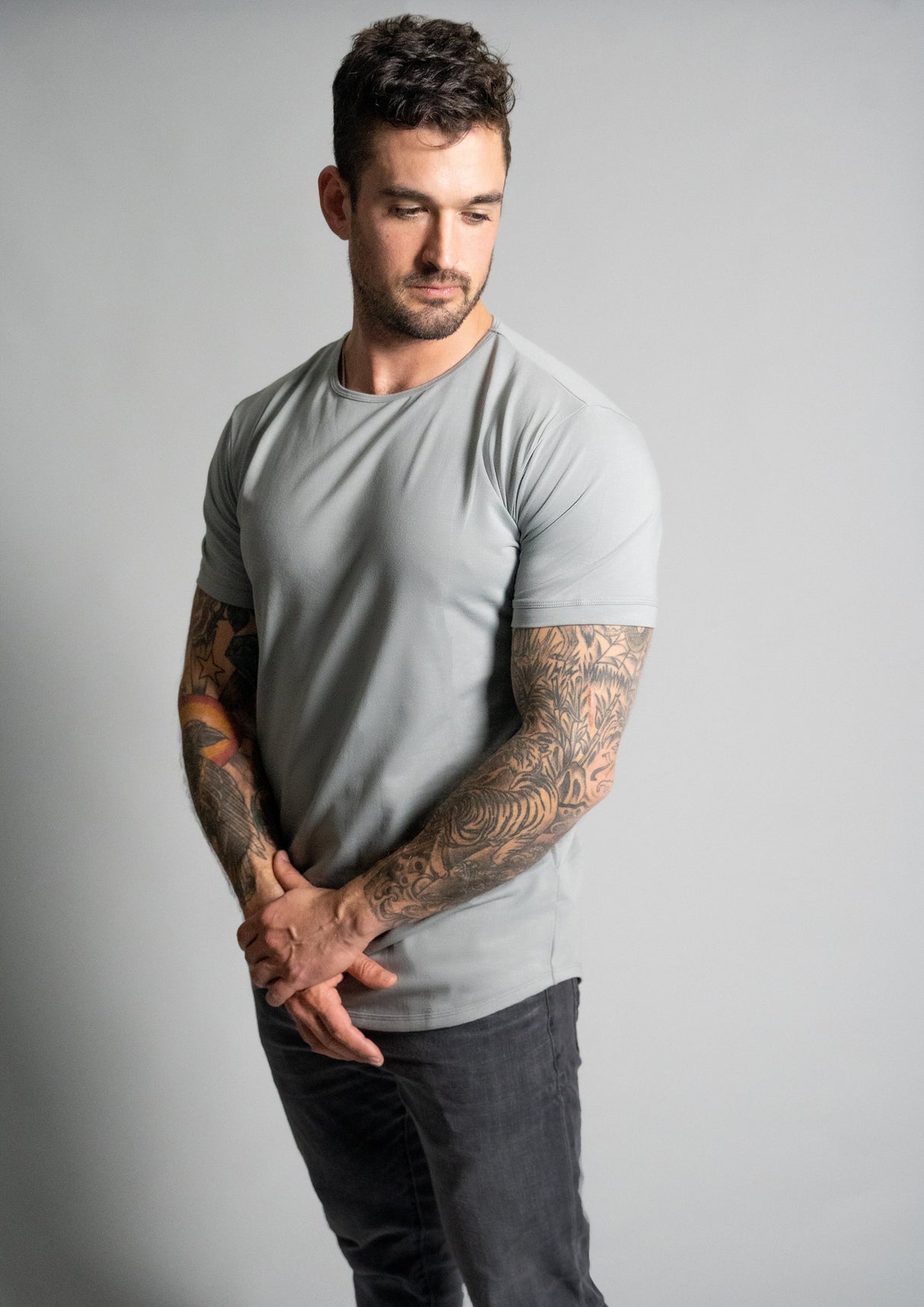 Curved Hem from Ten/10 Apparel