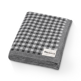 Checkered Knit Baby Blanket from Bleu La La