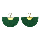 Half Moon Fan Earrings from SLATE + SALT