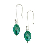 Chrysocolla Drop Earrings from SLATE + SALT