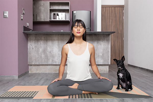 Yoga Mat | 6mm Thick | Tan | Non-Slip | Eco Friendly | Yune Yoga | RA88 from Yune Yoga