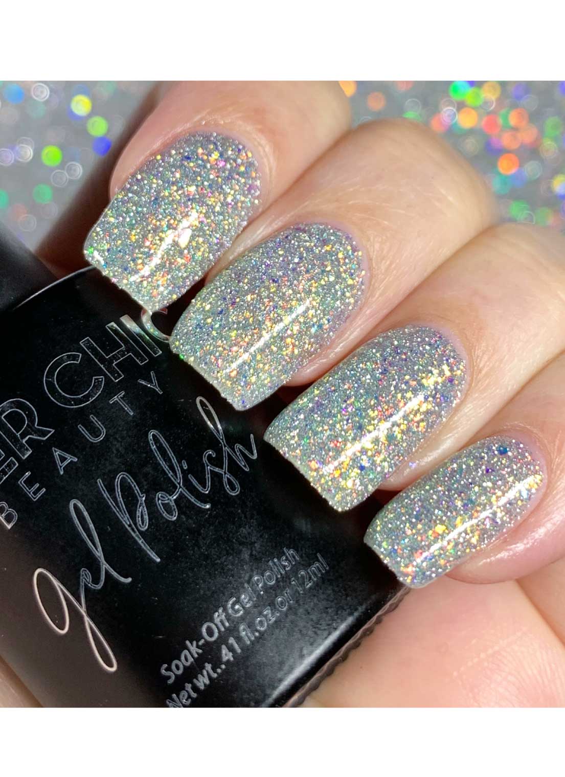 Happy As A Hummingbird - Iridescent Reflective Gel Polish from UberChic Beauty