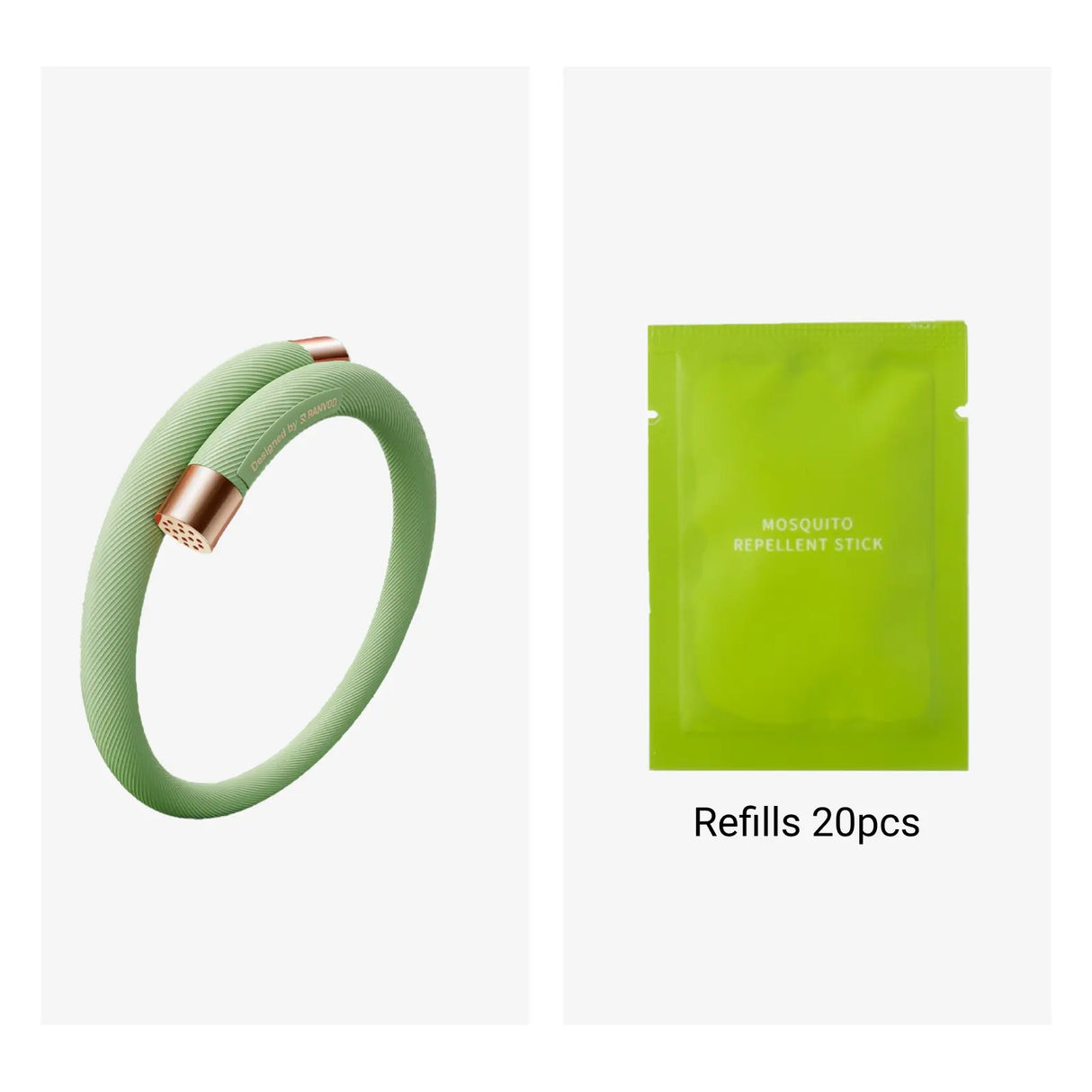 Natural Essential Oil Mosquito Repellent Bracelet from Cool Gadget
