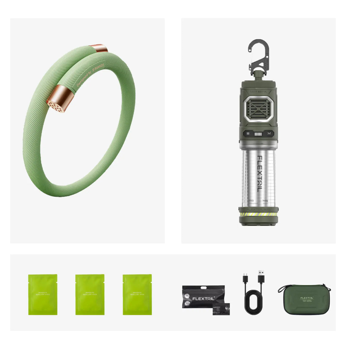 Natural Essential Oil Mosquito Repellent Bracelet from Cool Gadget