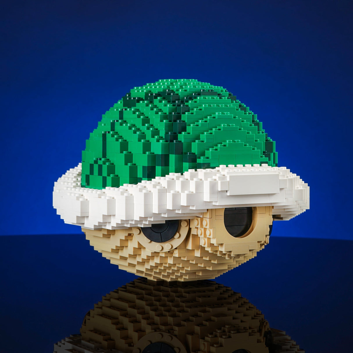 Life-Sized Green Shell from Bricker Builds