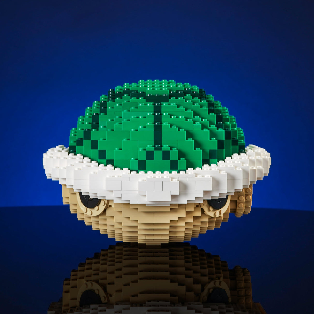 Life-Sized Green Shell from Bricker Builds