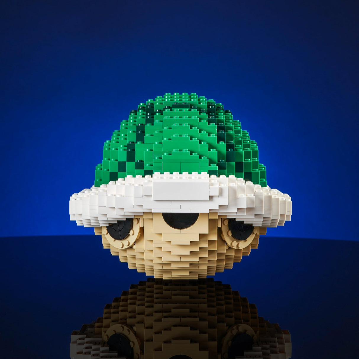 Life-Sized Green Shell from Bricker Builds