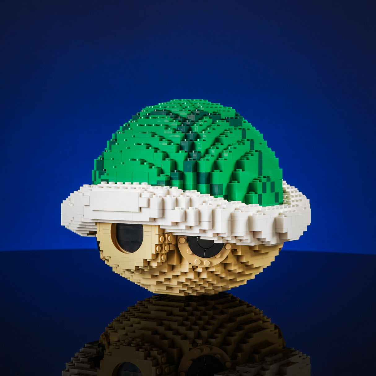 Life-Sized Green Shell from Bricker Builds