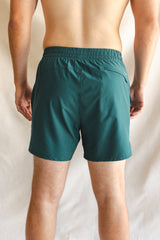 The Green Way | Green Deck Stripe Ball Hammock® 5 Inch Athletic Shorts from Shinesty
