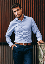 Greenwich Blue Check Shirt from Atica Man