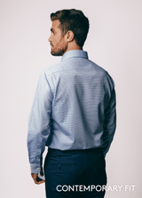 Greenwich Blue Check Shirt from Atica Man