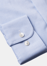 Greenwich Light Blue Grid Shirt from Atica Man